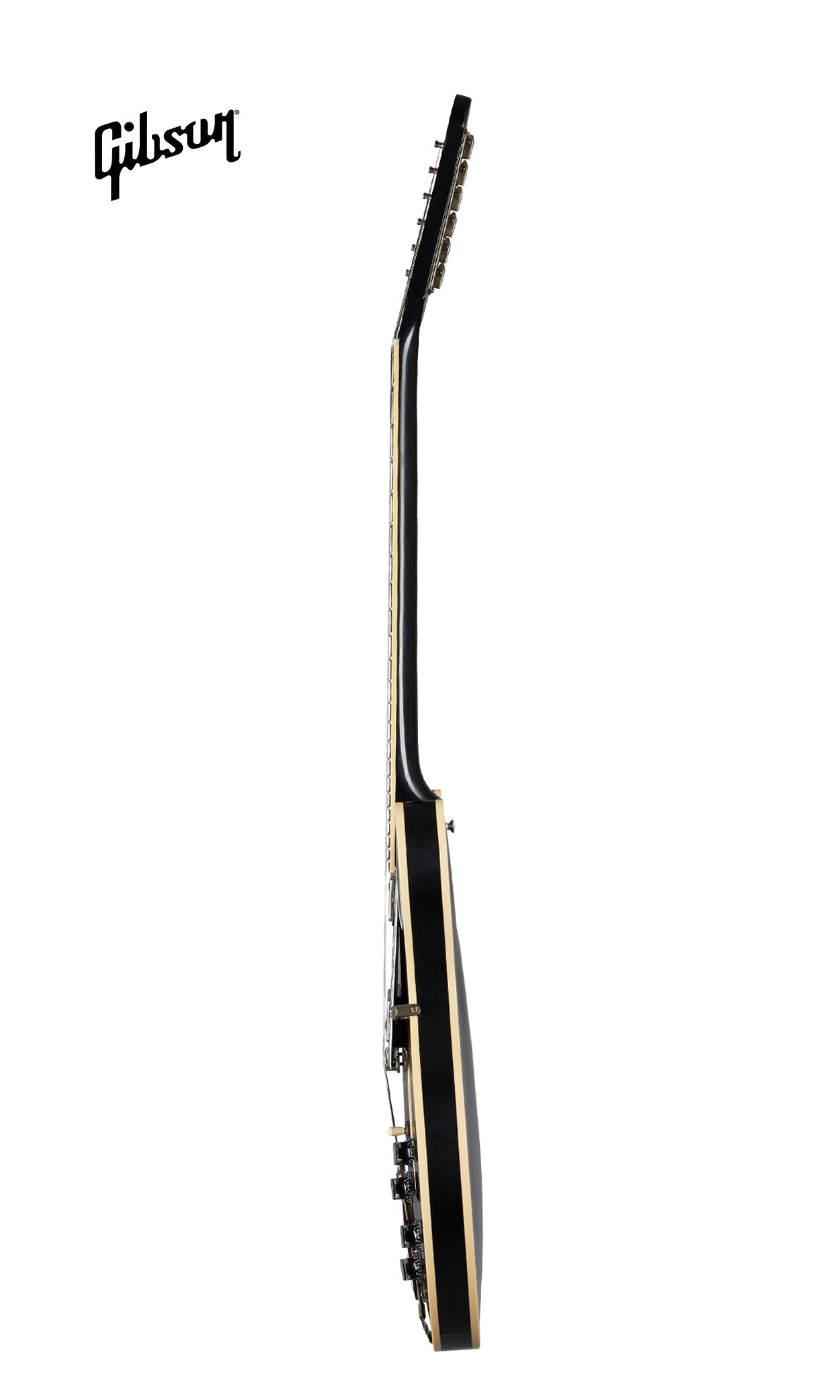 GIBSON 1964 TRINI LOPEZ STANDARD REISSUE VOS SEMI-HOLLOWBODY ELECTRIC GUITAR - EBONY - Music Bliss Malaysia