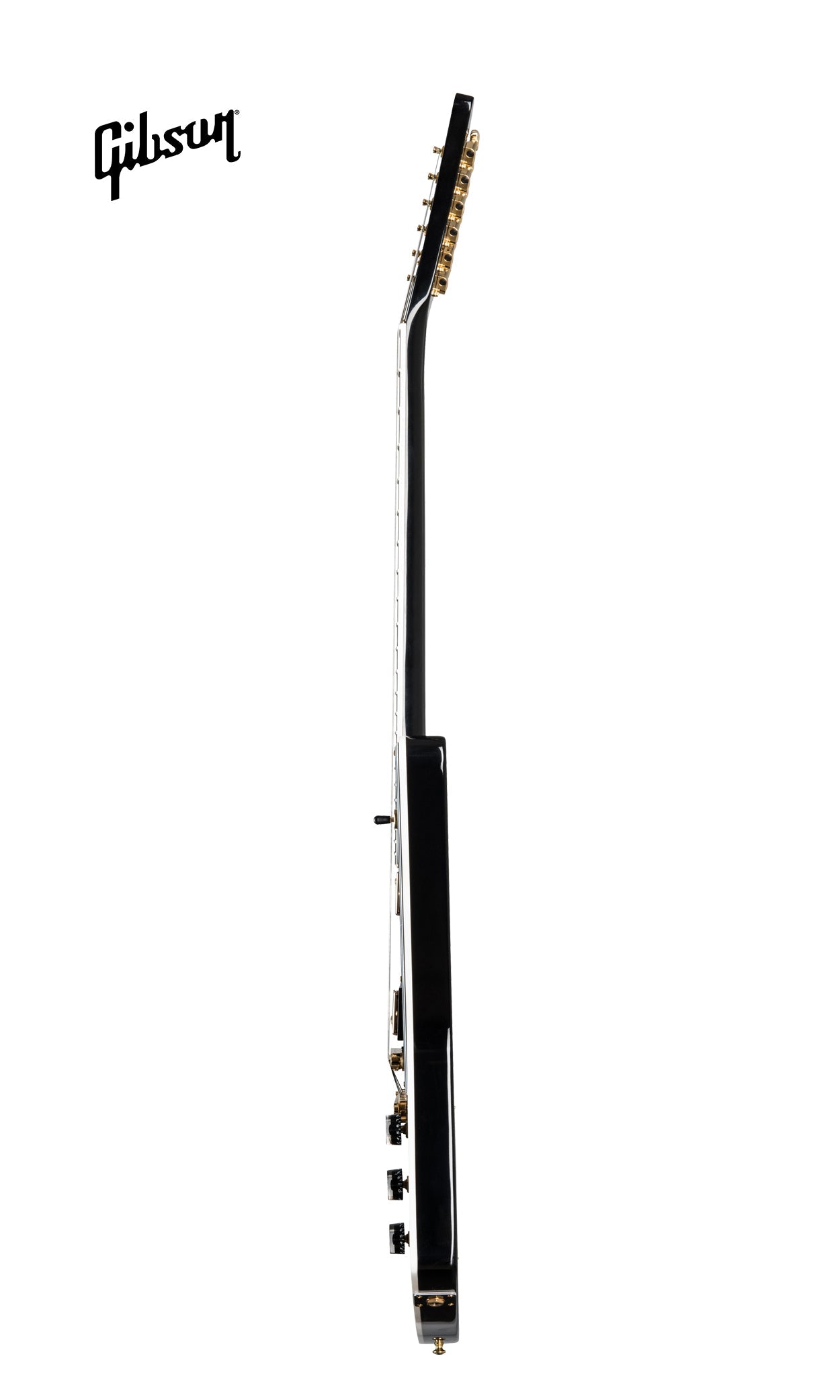 GIBSON EXPLORER CUSTOM ELECTRIC GUITAR WITH EBONY FINGERBOARD - EBONY - Music Bliss Malaysia