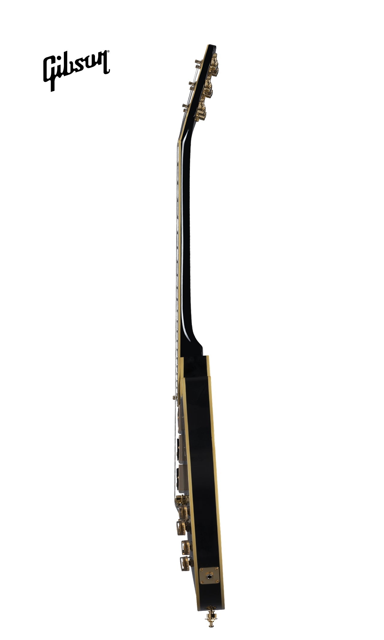 GIBSON PETER FRAMPTON "PHENIX" INSPIRED LES PAUL CUSTOM VOS ELECTRIC GUITAR - EBONY - Music Bliss Malaysia