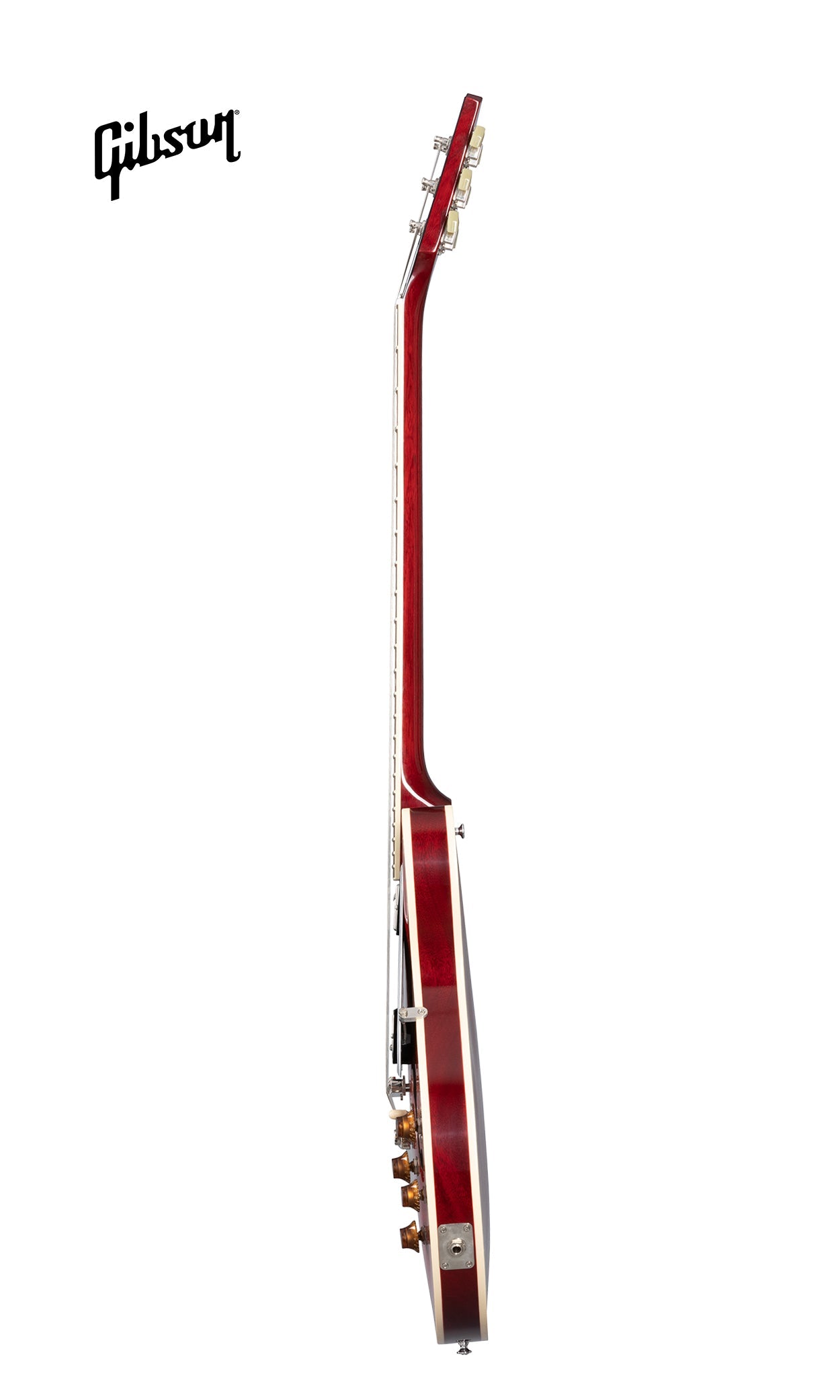 GIBSON CS-336 FIGURED TOP SEMI-HOLLOWBODY ELECTRIC GUITAR - FADED CHERRY - Music Bliss Malaysia