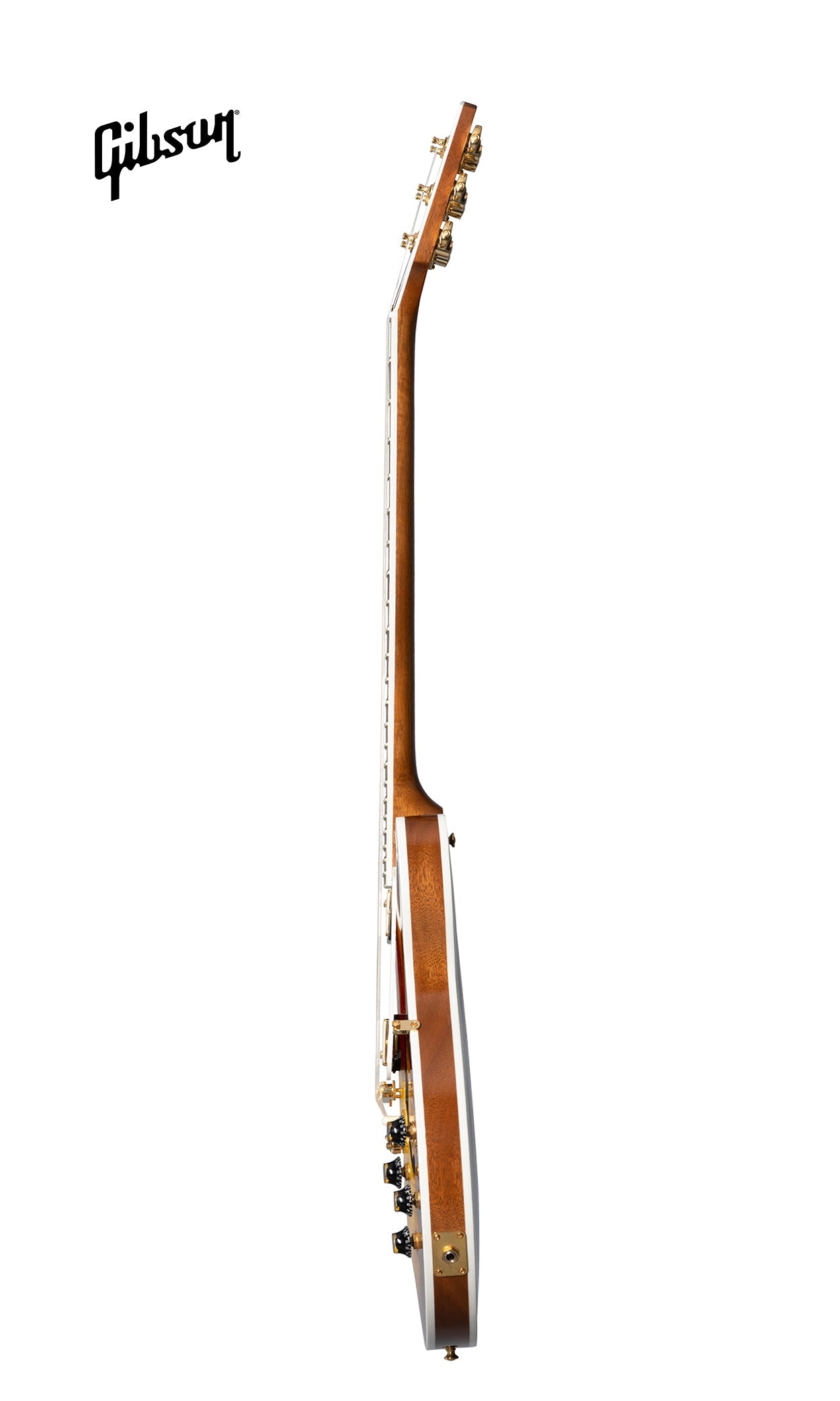 GIBSON CS-356 FIGURED TOP SEMI-HOLLOWBODY ELECTRIC GUITAR WITH EBONY FINGERBOARD - VINTAGE SUNBURST - Music Bliss Malaysia