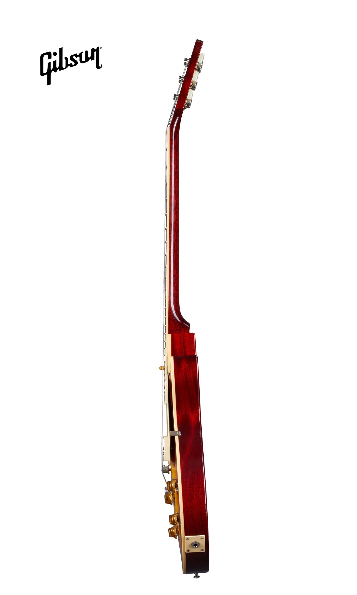 GIBSON 1958 LES PAUL STANDARD REISSUE ULTRA LIGHT AGED ELECTRIC GUITAR - BOURBON BURST - Music Bliss Malaysia