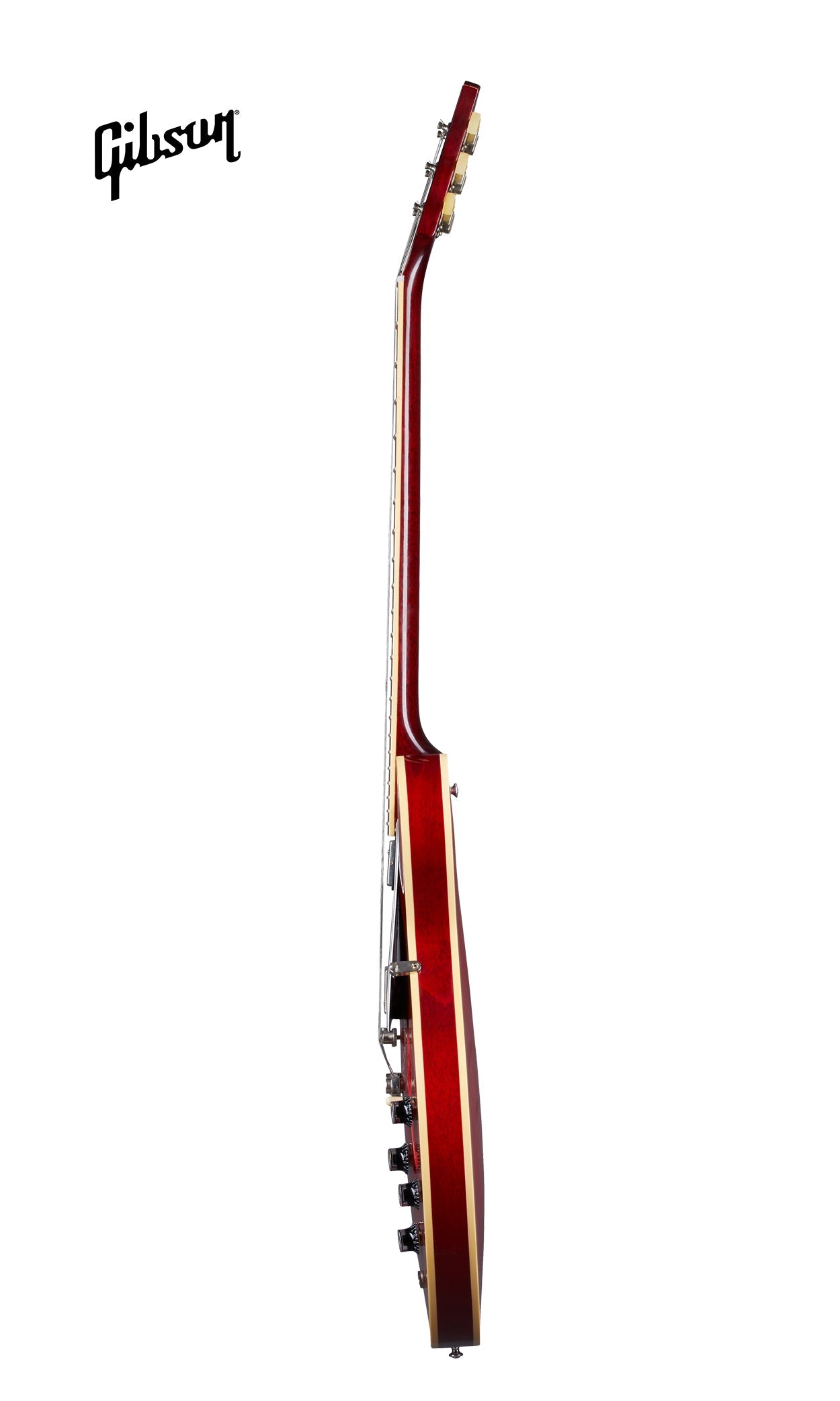 GIBSON 1961 ES-335 REISSUE ULTRA LIGHT AGED SEMI-HOLLOWBODY ELECTRIC GUITAR - 60S CHERRY - Music Bliss Malaysia