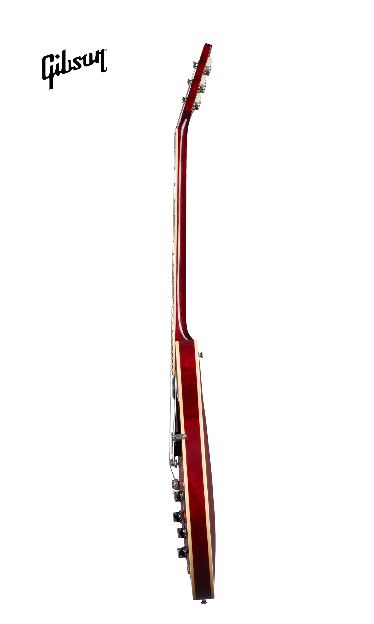 GIBSON 1964 ES-335 REISSUE ULTRA LIGHT AGED SEMI-HOLLOWBODY ELECTRIC GUITAR - 60S CHERRY - Music Bliss Malaysia