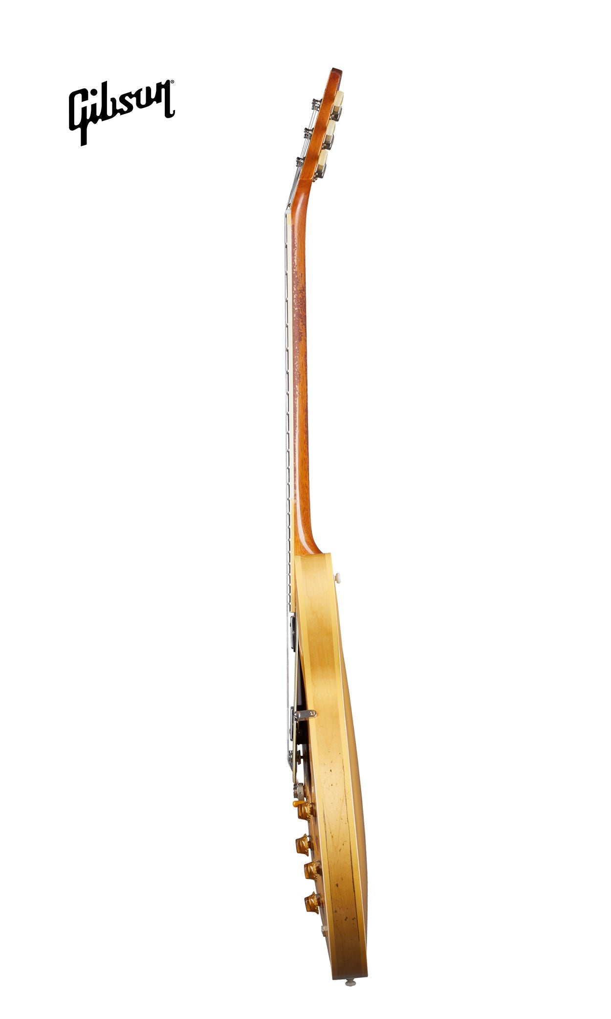 GIBSON 1959 ES-335 REISSUE ULTRA HEAVY AGED SEMI-HOLLOWBODY ELECTRIC GUITAR - VINTAGE NATURAL - Music Bliss Malaysia