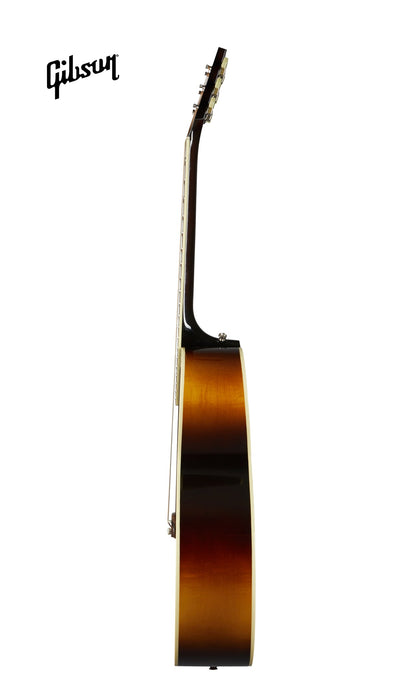 GIBSON J-185 ORIGINAL ACOUSTIC-ELECTRIC GUITAR - VINTAGE SUNBURST - Music Bliss Malaysia