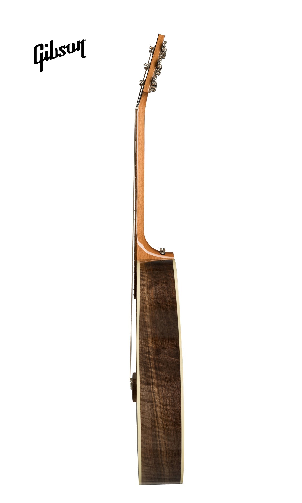 GIBSON SJ-200 STUDIO WALNUT ACOUSTIC-ELECTRIC GUITAR - ANTIQUE NATURAL - Music Bliss Malaysia