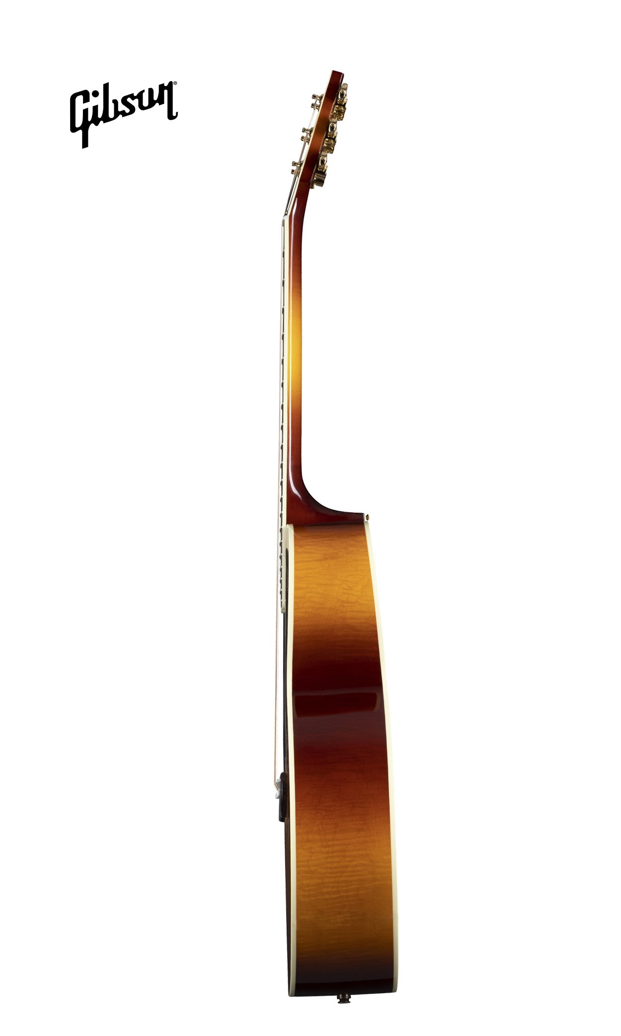 GIBSON SJ-200 STANDARD MAPLE ACOUSTIC-ELECTRIC GUITAR - AUTUMNBURST - Music Bliss Malaysia