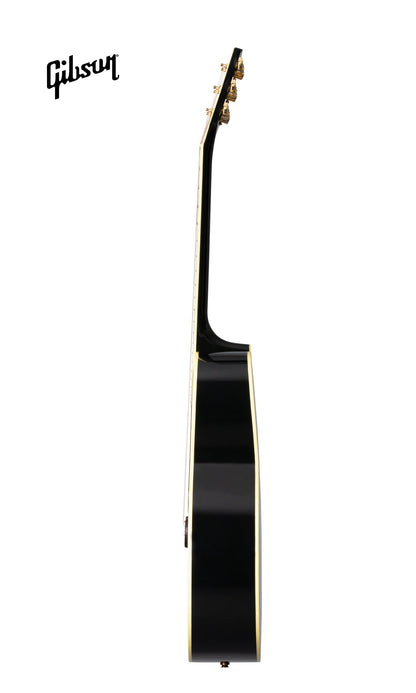 GIBSON ELVIS SJ-200 ACOUSTIC-ELECTRIC GUITAR - EBONY - Music Bliss Malaysia