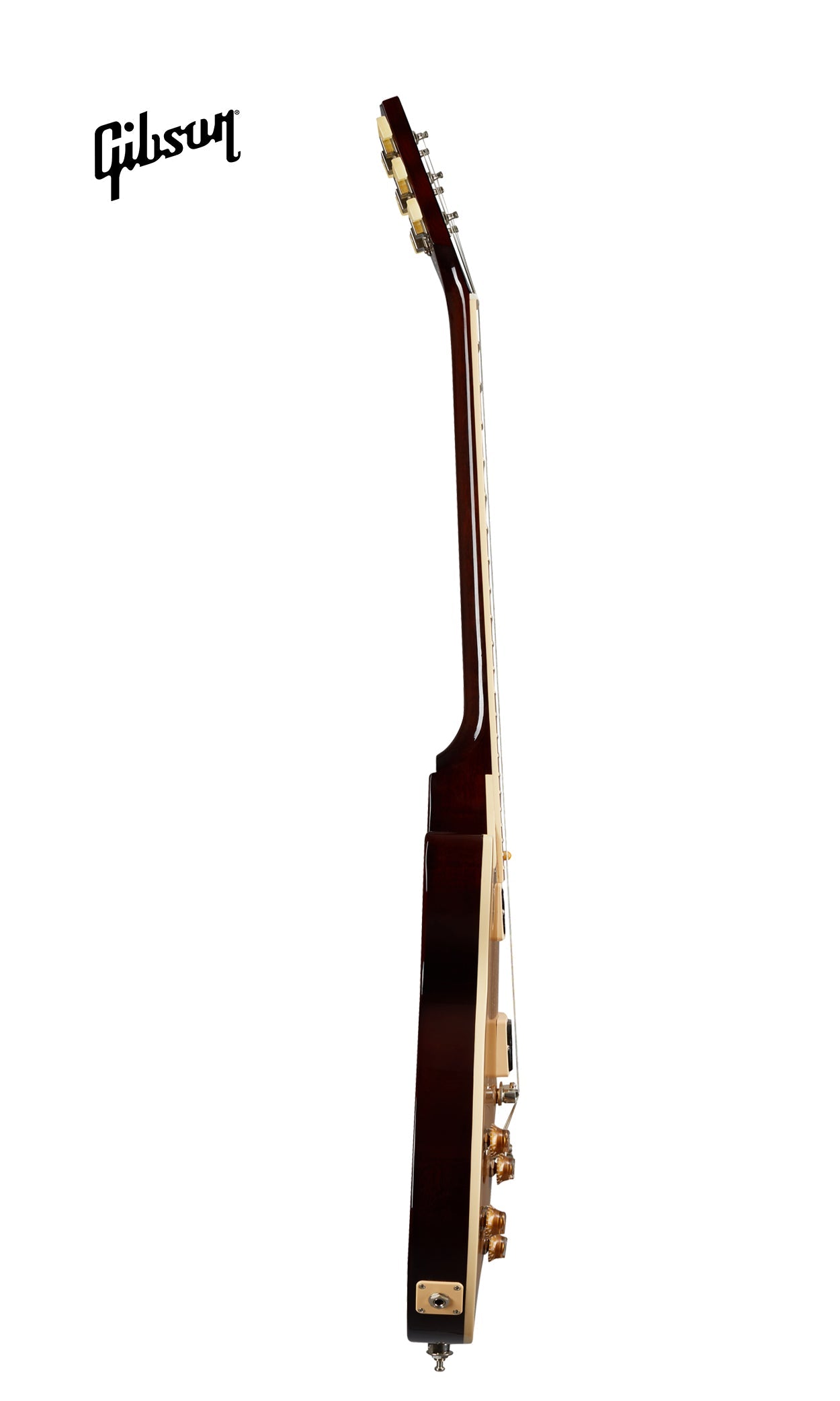 GIBSON SLASH "VICTORIA" LES PAUL STANDARD LEFT-HANDED ELECTRIC GUITAR - GOLDTOP DARK BACK - Music Bliss Malaysia