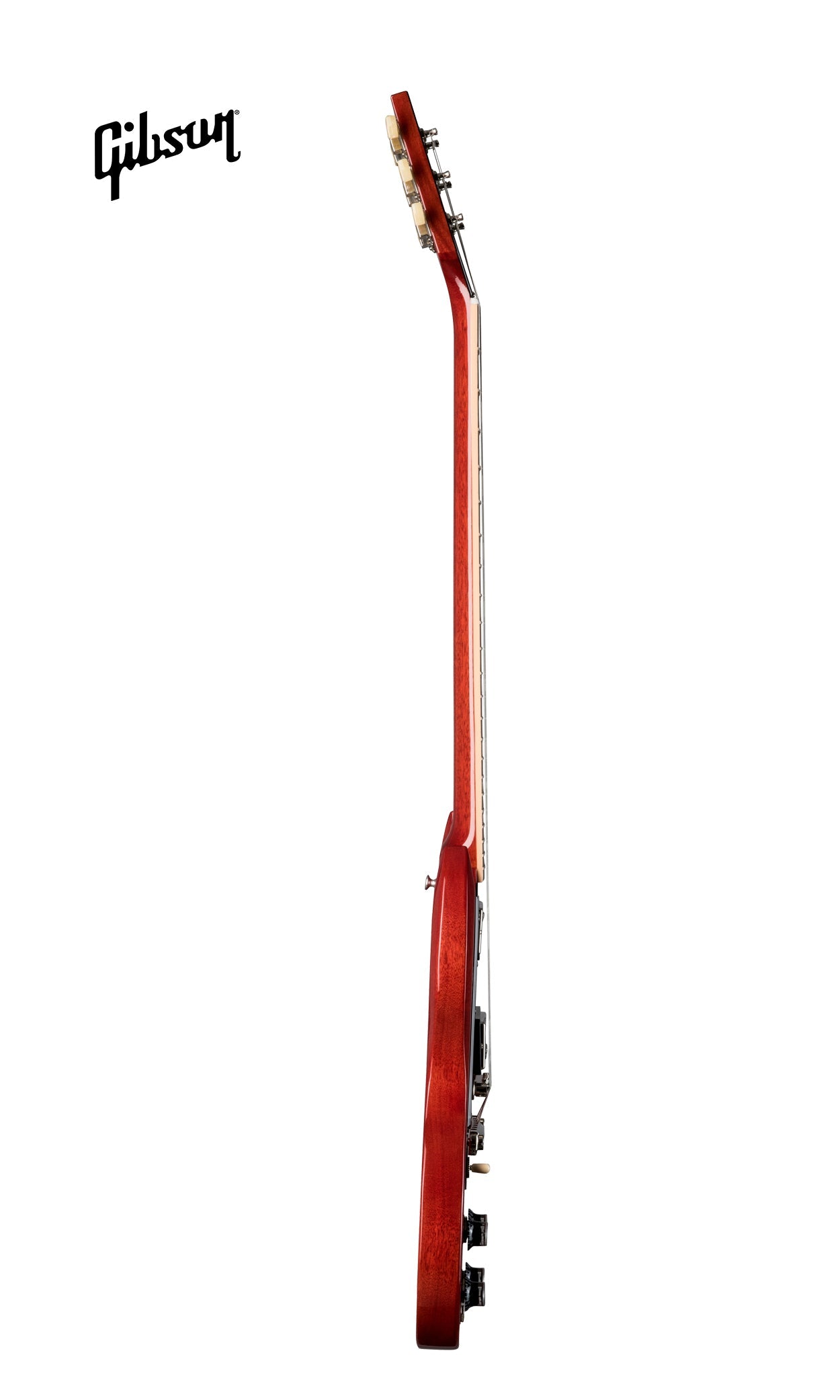 GIBSON SG STANDARD '61 LEFT-HANDED ELECTRIC GUITAR - VINTAGE CHERRY - Music Bliss Malaysia