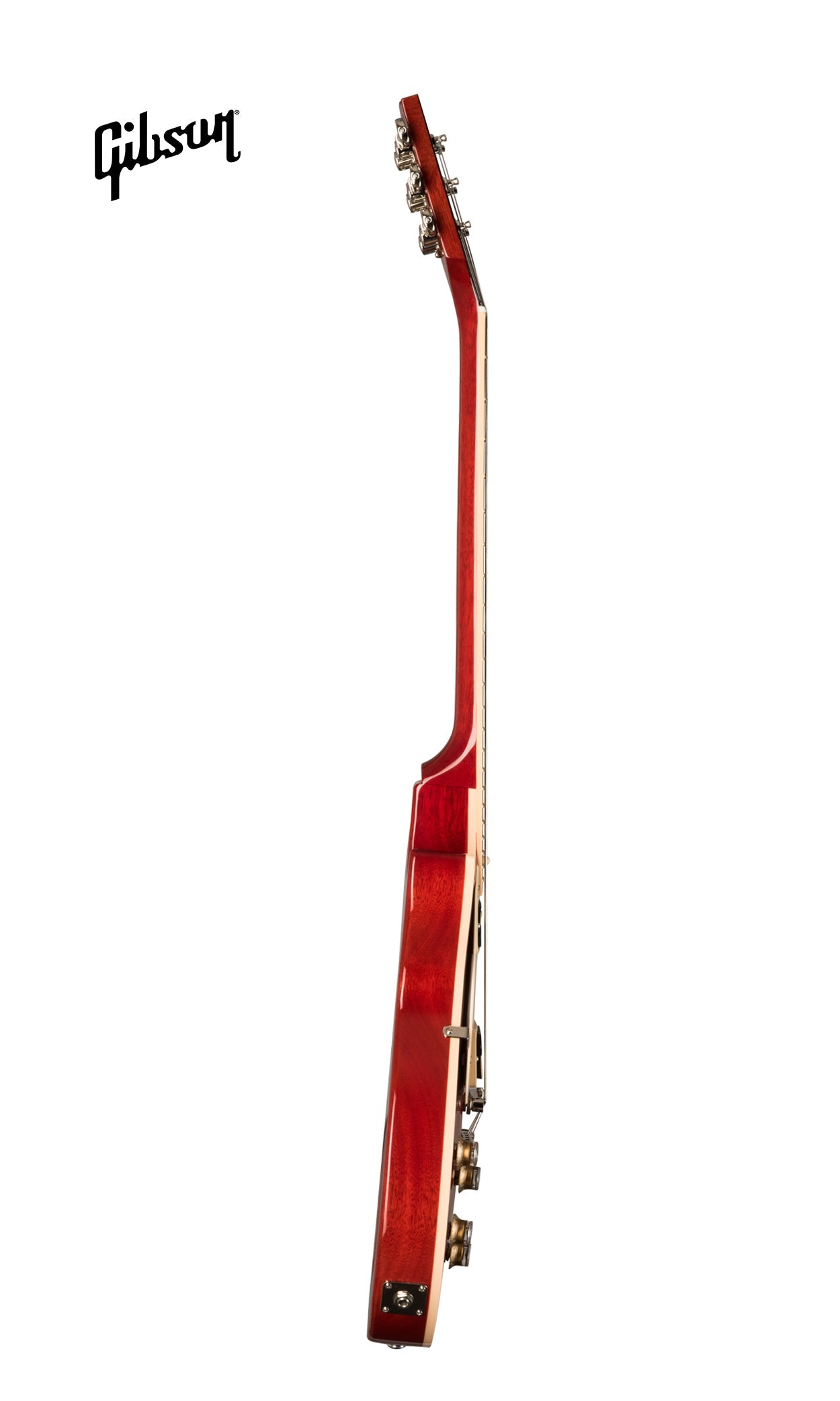 GIBSON LES PAUL CLASSIC LEFT-HANDED ELECTRIC GUITAR - TRANSLUCENT CHERRY - Music Bliss Malaysia