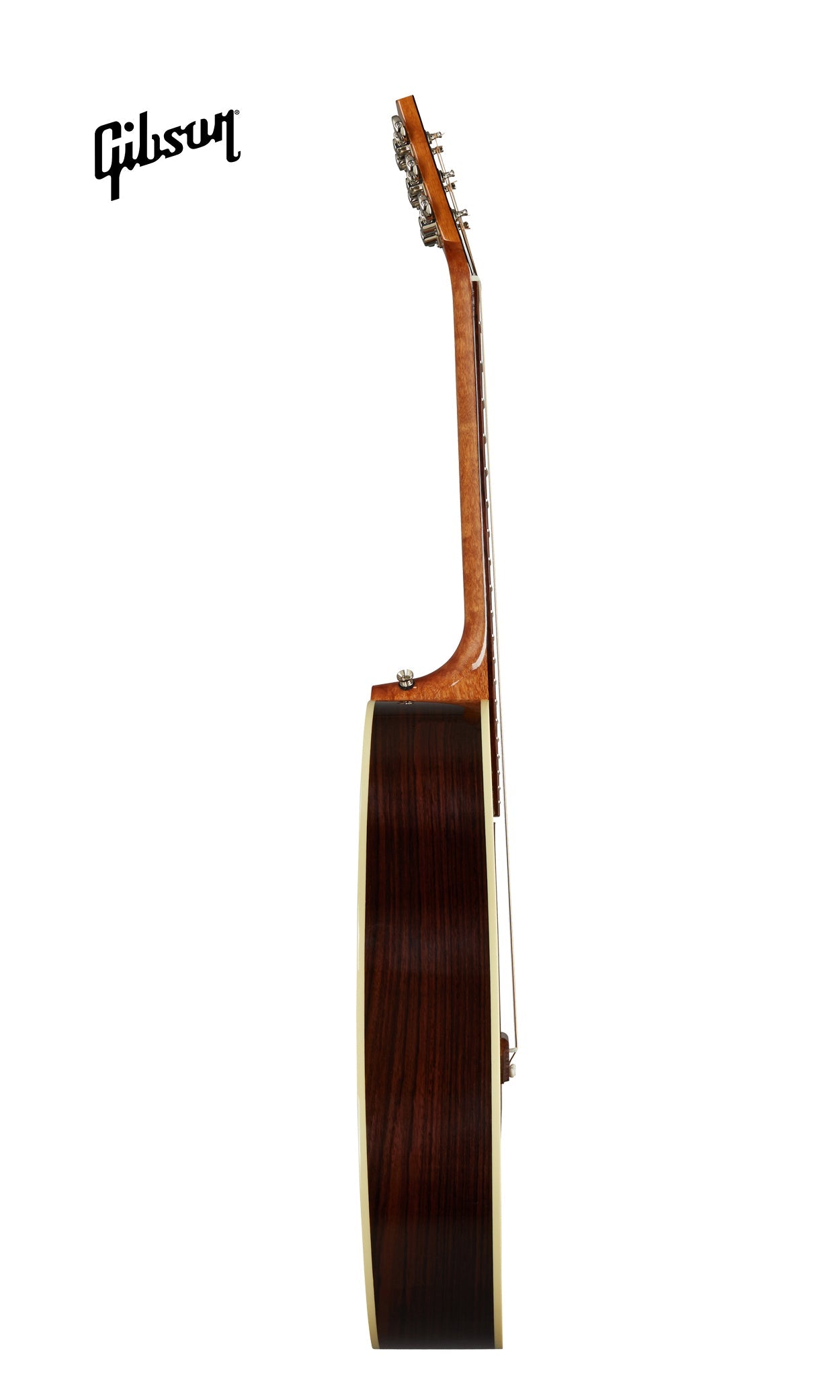 GIBSON J-45 STUDIO ROSEWOOD LEFT-HANDED ACOUSTIC-ELECTRIC GUITAR - ROSEWOOD BURST - Music Bliss Malaysia