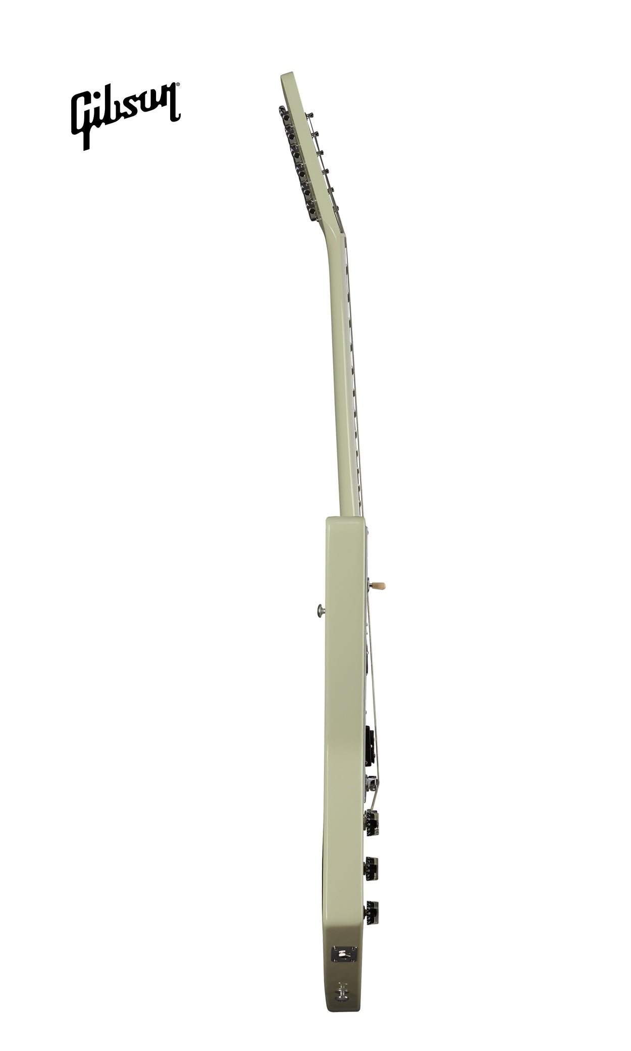 GIBSON 70S EXPLORER LEFT-HANDED ELECTRIC GUITAR - CLASSIC WHITE - Music Bliss Malaysia