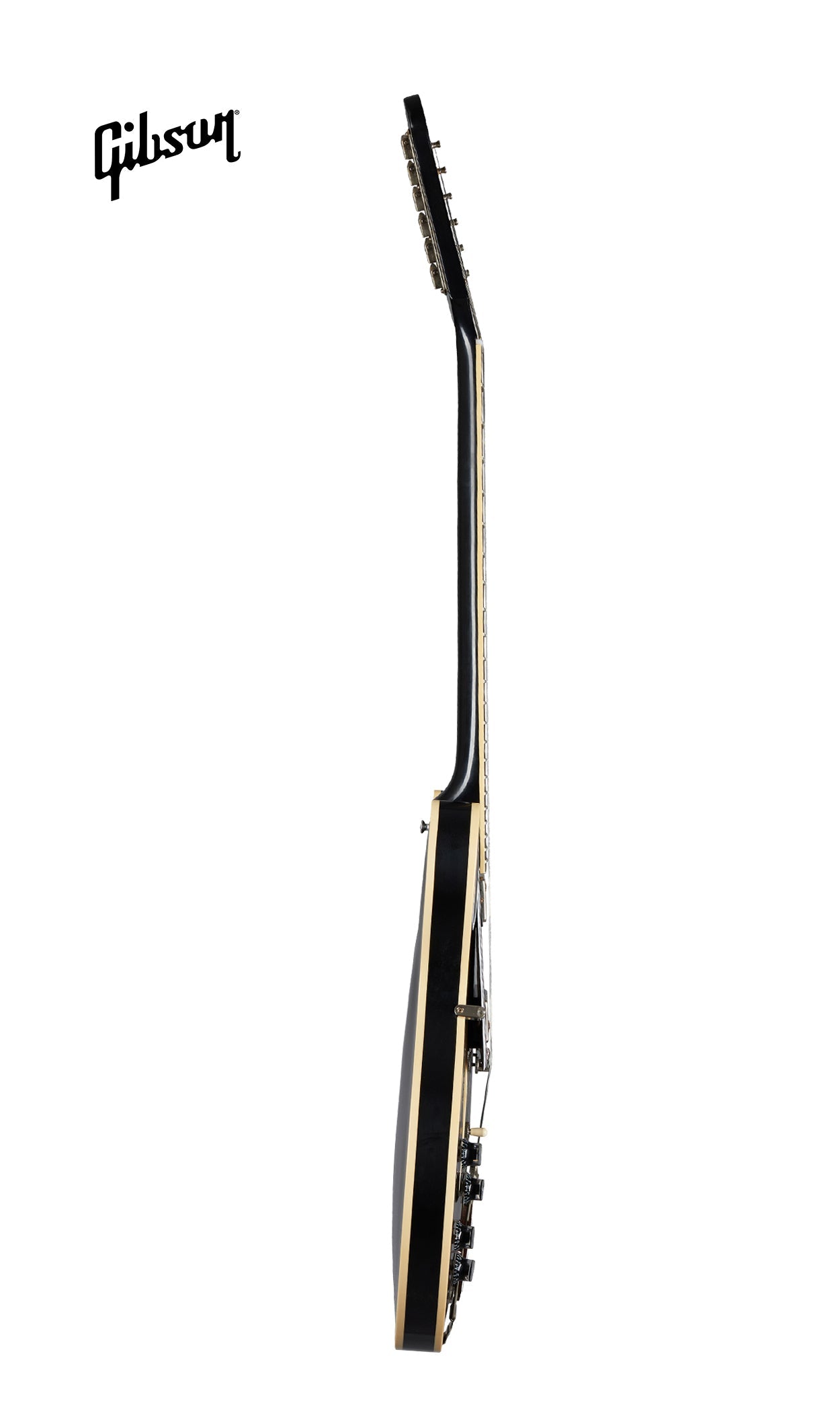 GIBSON 1964 TRINI LOPEZ STANDARD REISSUE VOS SEMI-HOLLOWBODY LEFT-HANDED ELECTRIC GUITAR - EBONY - Music Bliss Malaysia