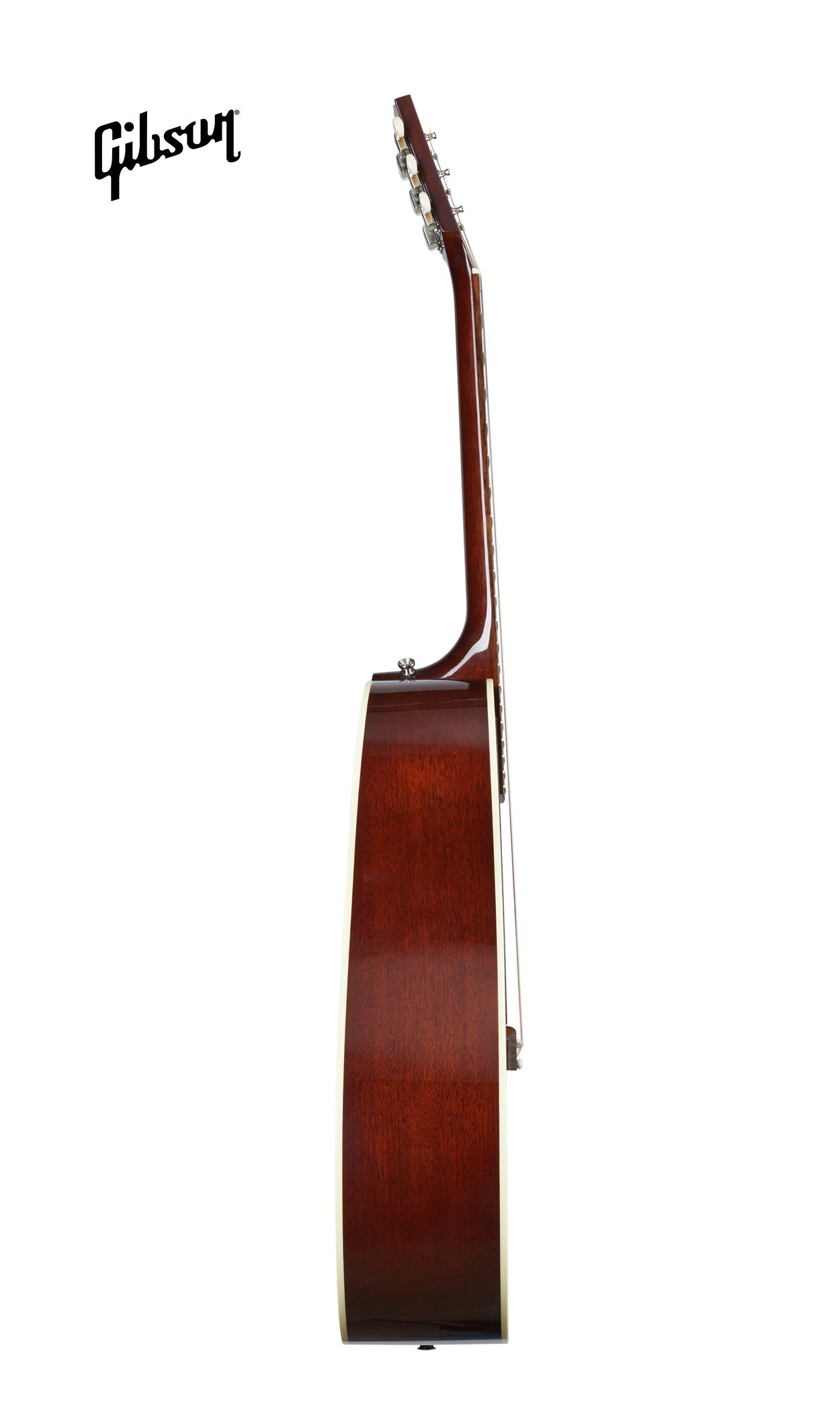 GIBSON 50S J-45 ORIGINAL LEFT-HANDED ACOUSTIC-ELECTRIC GUITAR - VINTAGE SUNBURST - Music Bliss Malaysia