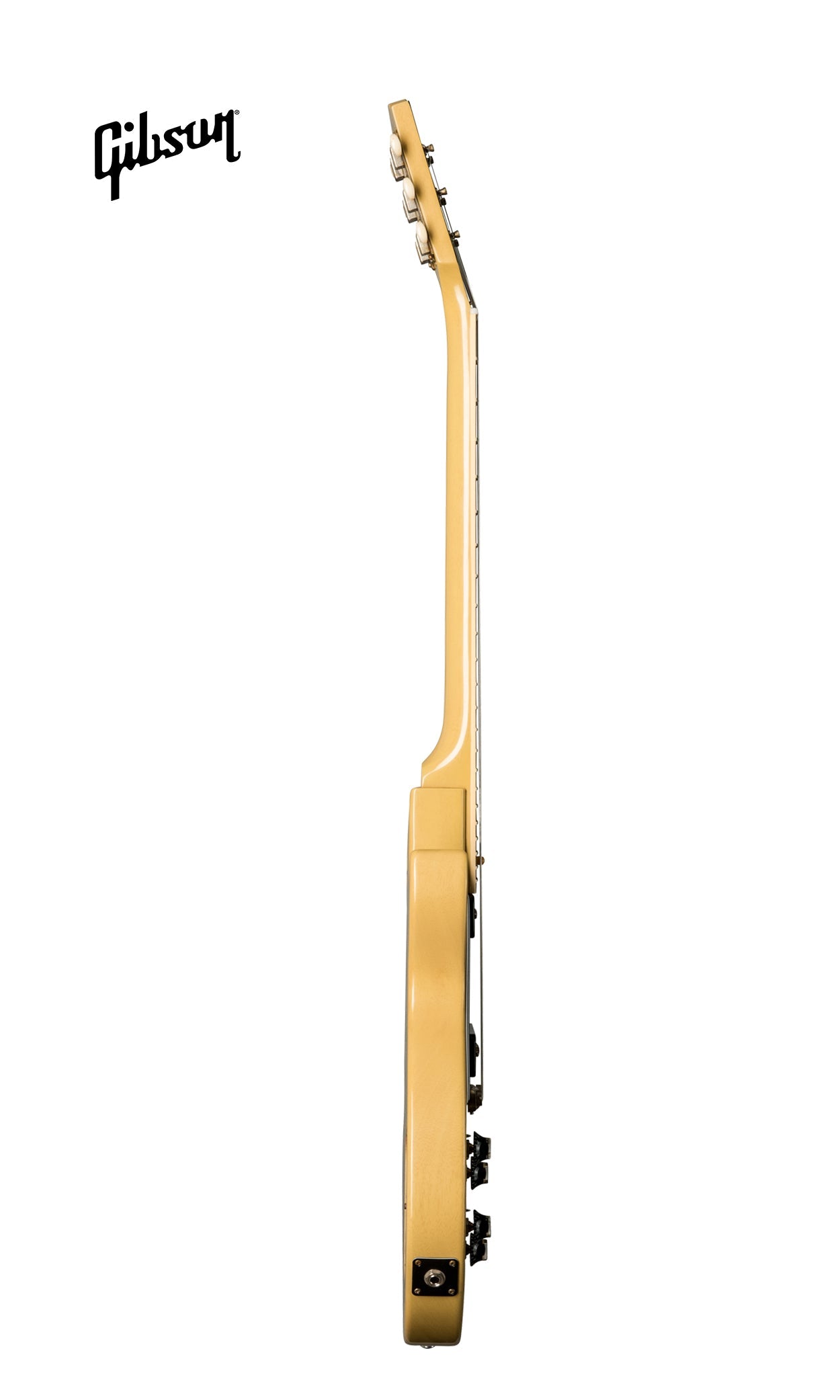 GIBSON 1957 LES PAUL SPECIAL SINGLE CUT REISSUE VOS LEFT-HANDED ELECTRIC GUITAR - TV YELLOW - Music Bliss Malaysia