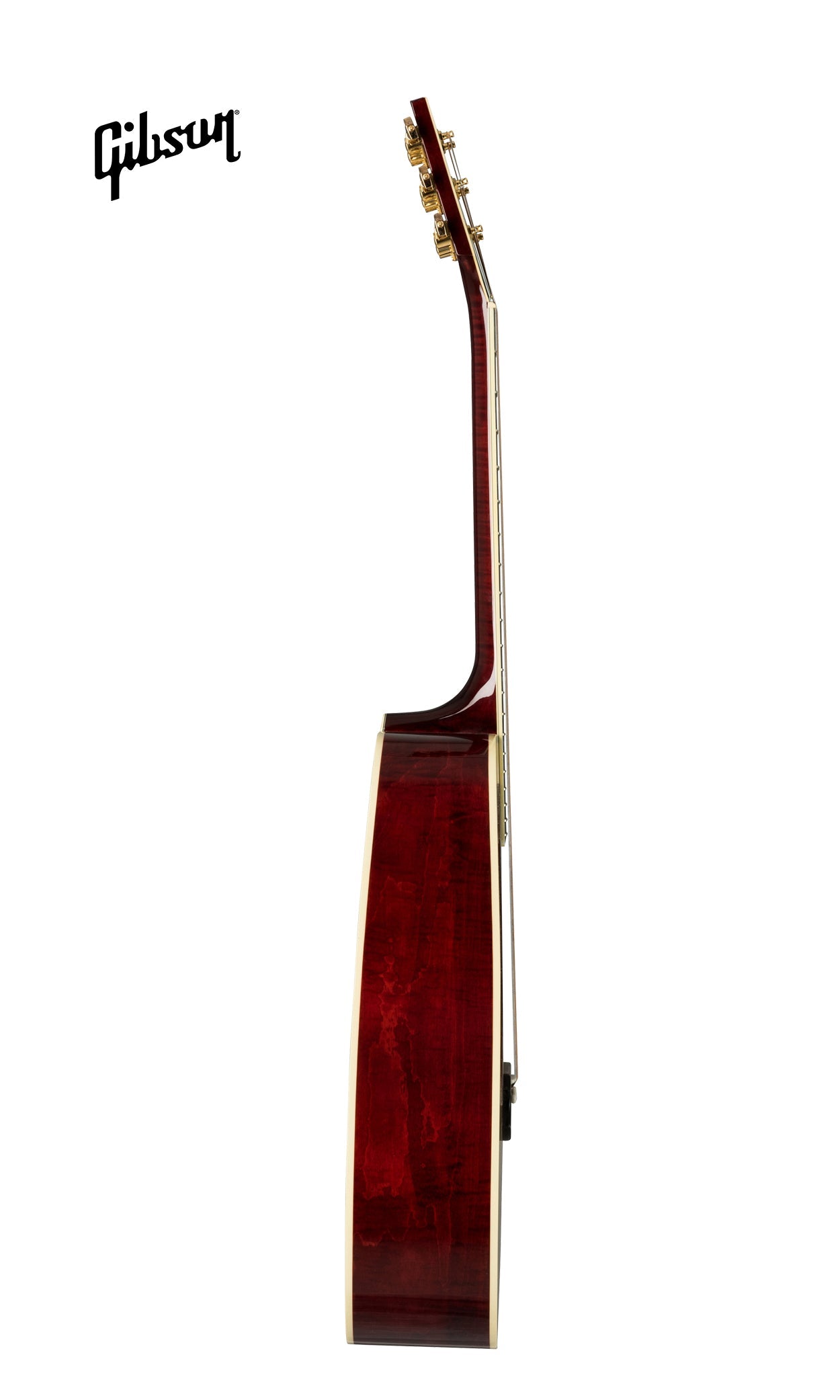 GIBSON DOVES IN FLIGHT LEFT-HANDED ACOUSTIC GUITAR - ANTIQUE CHERRY - Music Bliss Malaysia