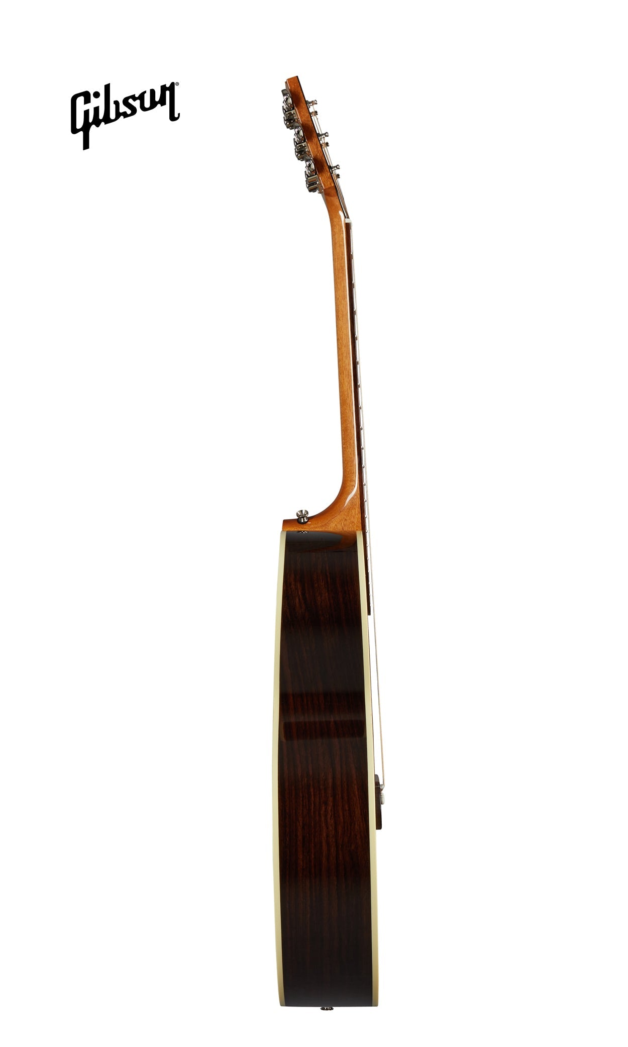 GIBSON SJ-200 MONARCH ROSEWOOD LEFT-HANDED ACOUSTIC GUITAR - ANTIQUE NATURAL - Music Bliss Malaysia