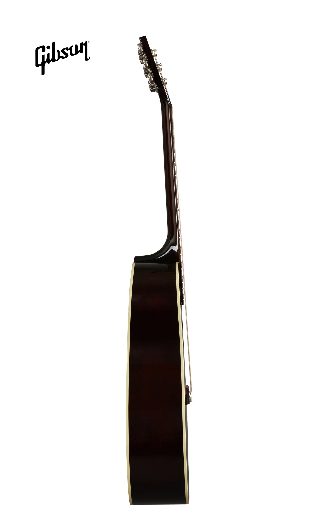 GIBSON SLASH J-45 LEFT-HANDED ACOUSTIC-ELECTRIC GUITAR - NOVEMBER BURST - Music Bliss Malaysia