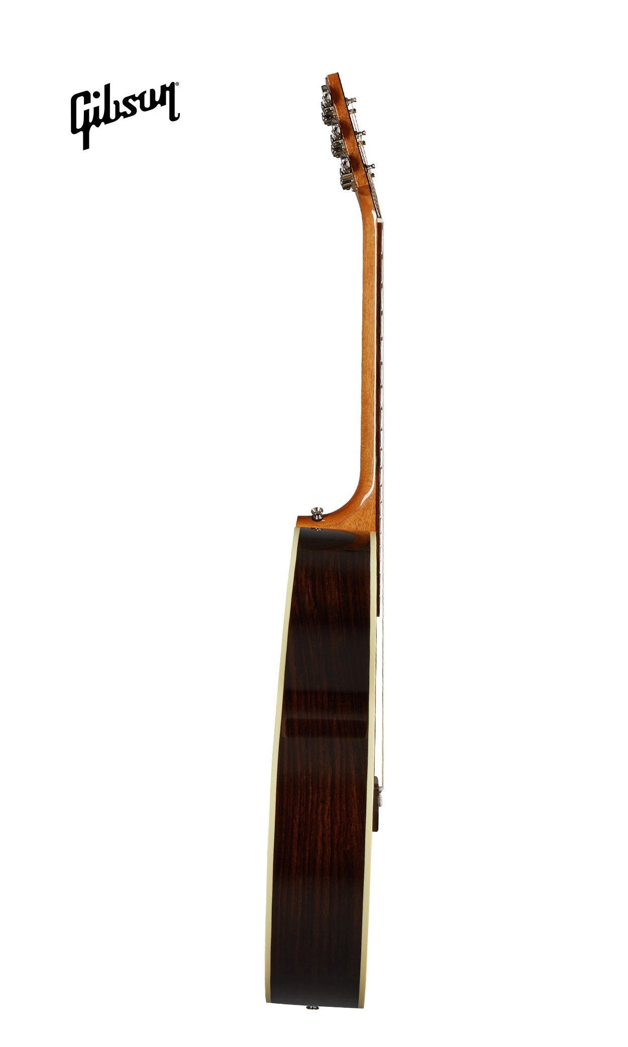 GIBSON SJ-200 STUDIO ROSEWOOD LEFT-HANDED ACOUSTIC-ELECTRIC GUITAR - ANTIQUE NATURAL - Music Bliss Malaysia