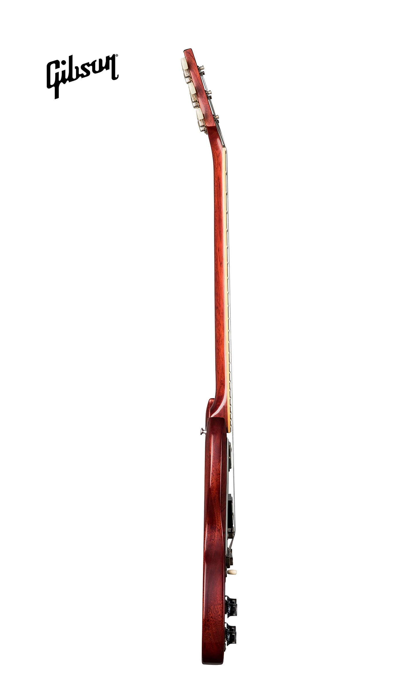 GIBSON 1961 LES PAUL SG STANDARD REISSUE STOPBAR VOS LEFT-HANDED ELECTRIC GUITAR - CHERRY RED - Music Bliss Malaysia