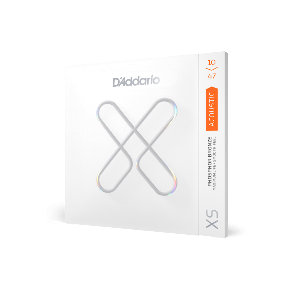 D'Addario XSAPB1047 Phosphor Bronze Acoustic Guitar Strings - .010-.047 Extra Light - Music Bliss Malaysia